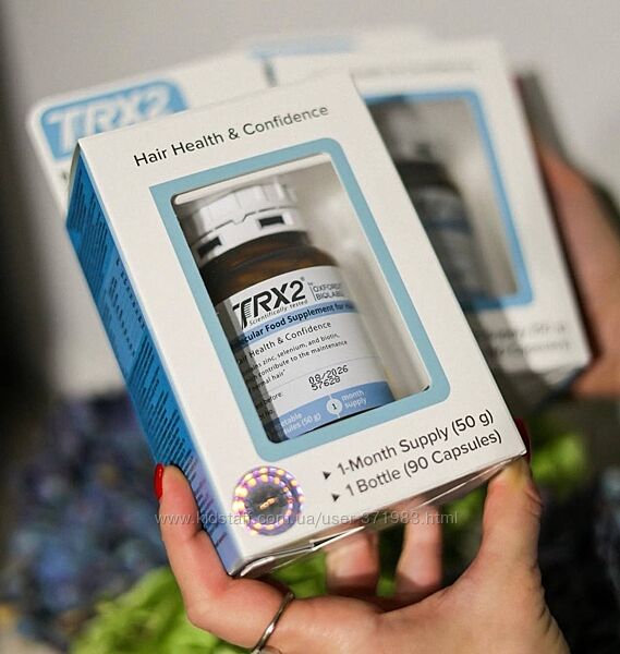TRX 2 молекулярний комплекс проти випадіння волосся 90 капсул