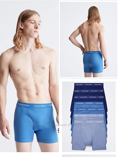 Оригінал Calvin Klein р. ХL/ХХL 7шт набір боксери боксеры