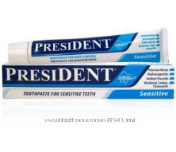 Зубная паста PresiDENT Sensitive Италия- для чувствительных зубов