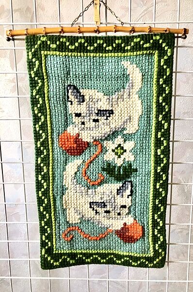 Вышитый гобелен  вышитая картина панно 52х 30 см