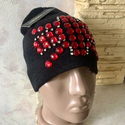 Двойная трикотажная шапка с английским флагом