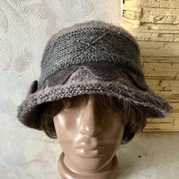 Теплая шляпа Панама на флисе. 58 см