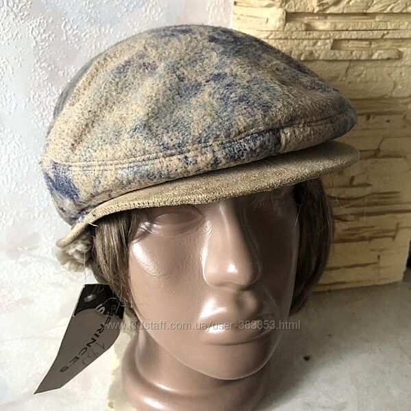 Детская меховая кепка. Унисекс на зиму.  55 см 