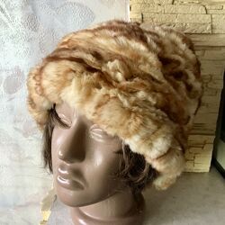 Шляпа Панама из вязаного меха 5657 см