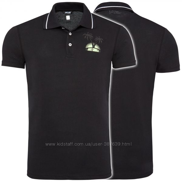 Мужская тенниска футболка поло Just Cavalli размер S, X922 Оригинал