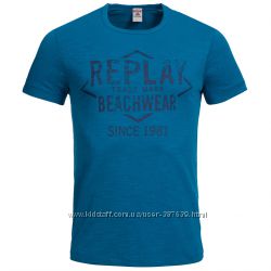 Мужская футболка REPLAY S-48 Модель LMTS01. 000. A15 Оригинал