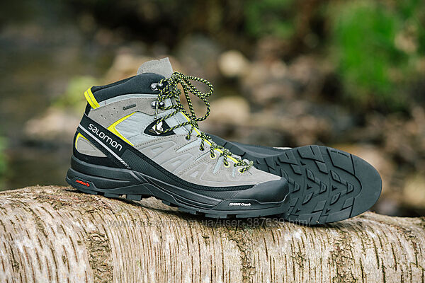 Мужские ботинки берцы Salomon X Alp Mid Ltr Gtx GORE-TEX 43 1/2 оригинал