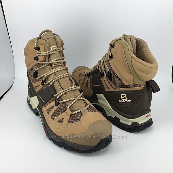 Мужские кожаные ботинки берцы Salomon QUEST 4D GTX 46 2/3, 48 оригинал