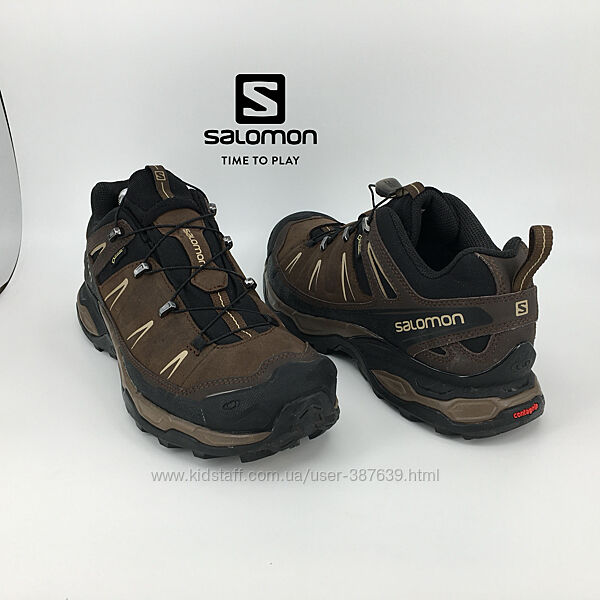 Мужские кожанные кроссовки Salomon X Ultra Trek GTX 42 оригинал
