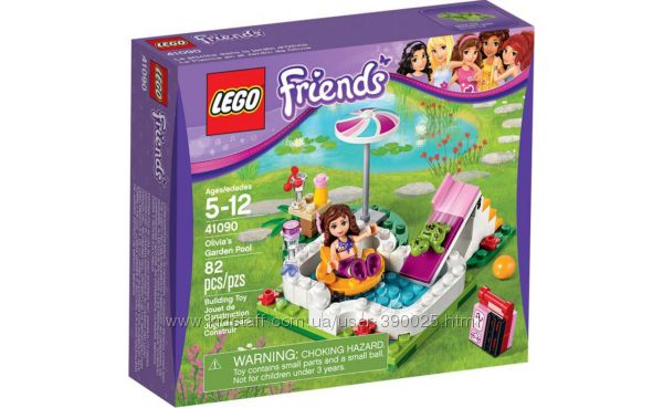 LEGO Friends Бассейн в саду Оливии 41090