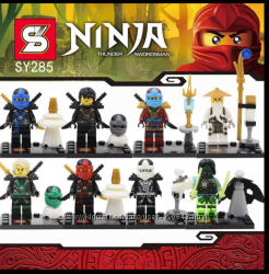 Ninja Minifigures Нинзяго минифигурки 