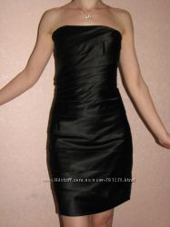 Красивое черное платье на стройную девушку р. S, М