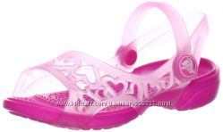 АкцияСандалии crocs Adrina Hearts р. С6-14см. Оригинал