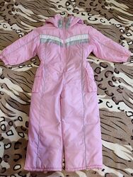 Комбінезон рожевий осінь-весна на дівчинку 4-5 років