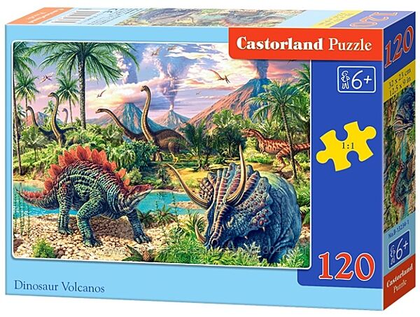 120 деталей Castorland пазлы для детей Puzzle Оригинал