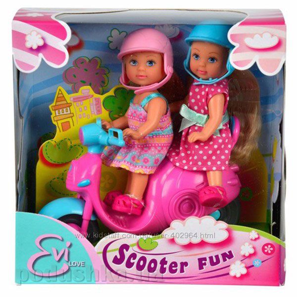 Куклы Scooter Fun Веселое путешествие на скутере Evi Еви