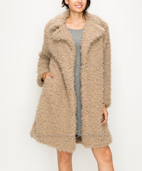 Легкое весеннее плюшевое пальто Kimberly C в стиле Teddy Bear.