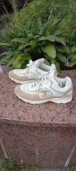 Женские кроссовки Chanel  Шанель , оригинал, 37.