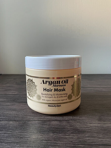 Відновлююча маска для пошкодженого волосся The Beauty Dept Argan Oil 500мл