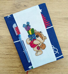 Подарункові блокноти з ручною вишивкою. Двостороння обкладинка