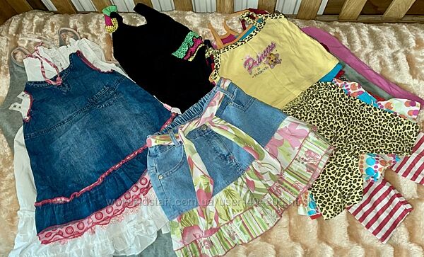 Продам  комплект брендових речей для дівчинки, мікс одягу до 1,5 року