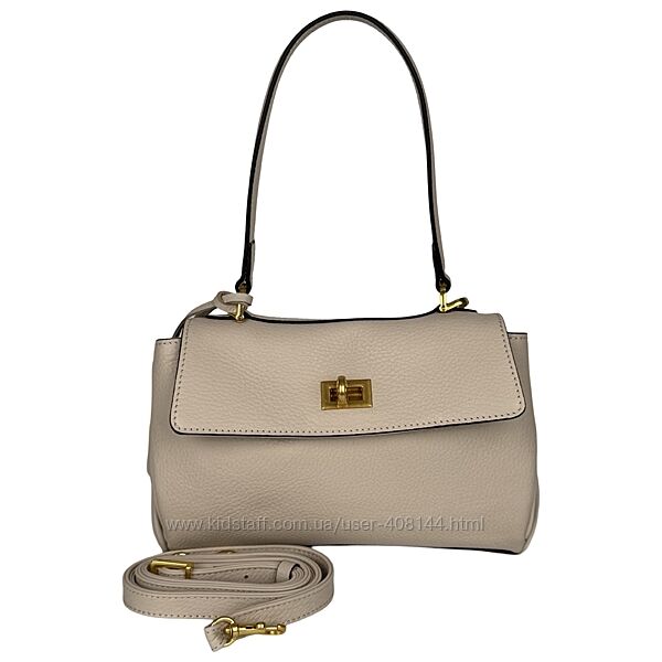 Сумка жіноча шкіряна Karya 2569-13 екрю
