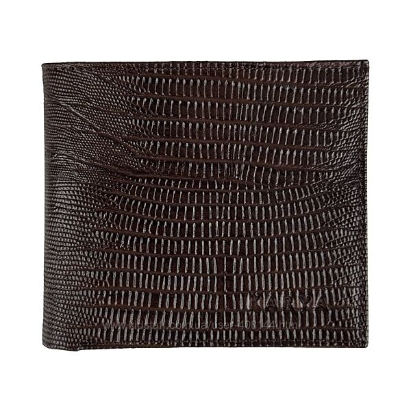 Гаманець чоловічий шкіряний Karya 0458-077 коричневий
