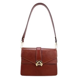 Сумка жіноча шкіряна Karya 2584-615 коричнева