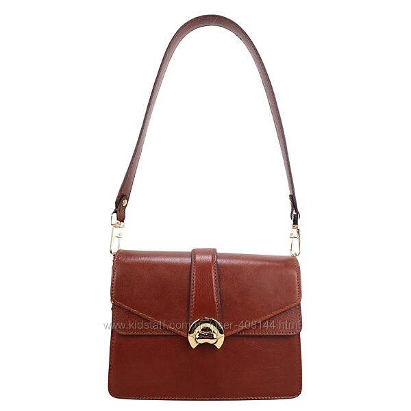 Сумка жіноча шкіряна Karya 2584-615 коричнева