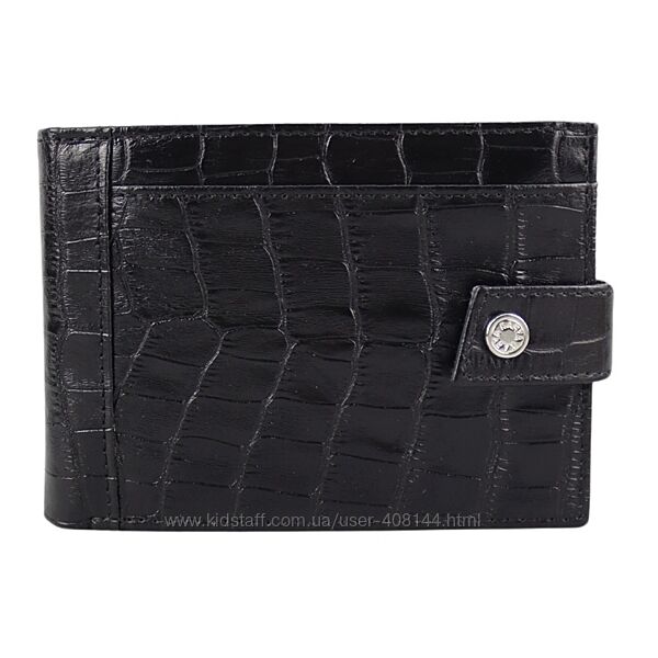 Гаманець чоловічий шкіряний Karya 0456-53 чорний