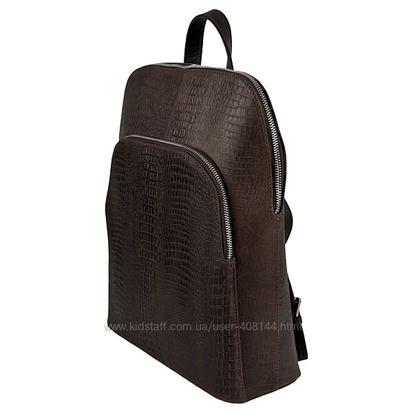 Рюкзак жіночий шкіряний Vito Torelli 1104 7012 темно-коричневий