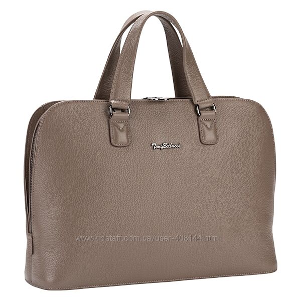 Сумка-портфель жіночий шкіряний Tony Bellucci 0485-213 світло-коричневий