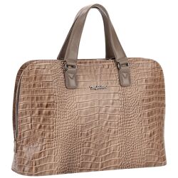 Сумка-портфель жіночий шкіряний Tony Bellucci 0485-354 світло-коричневий