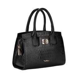 Сумка жіноча шкіряна Tony Bellucci 0993-356 чорна