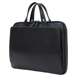 Сумка-портфель чоловічий шкіряний для документів Bond Non 1187-281 чорний