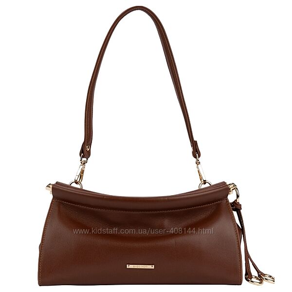 Сумка жіноча шкіряна Enzo Nori EN1114-252 коричнева