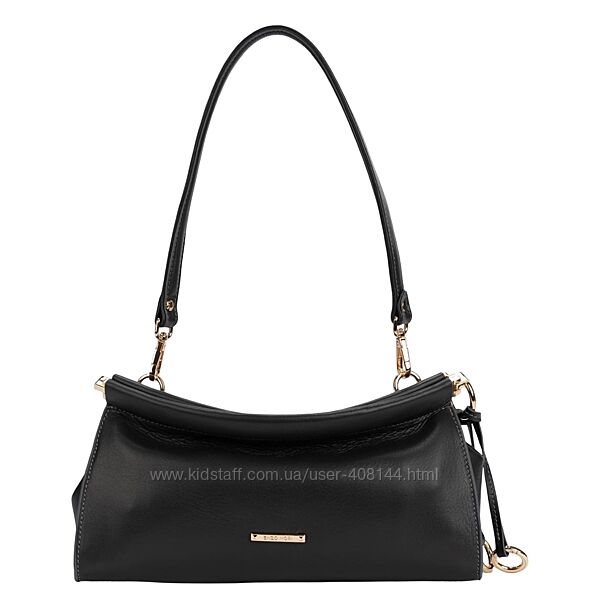 Сумка жіноча шкіряна Enzo Nori EN1114-255 темно-сіра