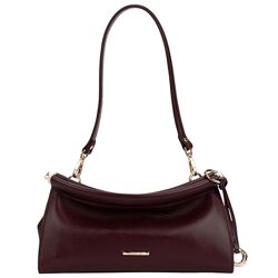 Сумка жіноча шкіряна Enzo Nori EN1114-261 марсала