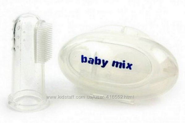 Baby Mix Силиконовая зубная щётка Первые зубки 31038