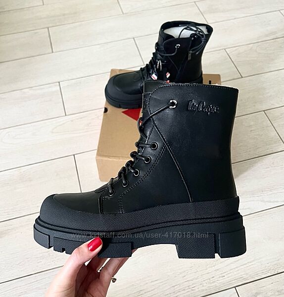 Чоботи Lee Cooper шкіра 37р