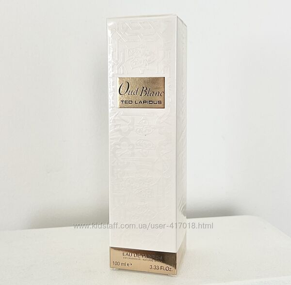 Парфуми Ted Lapidus Oud Blanc оригінал знятість