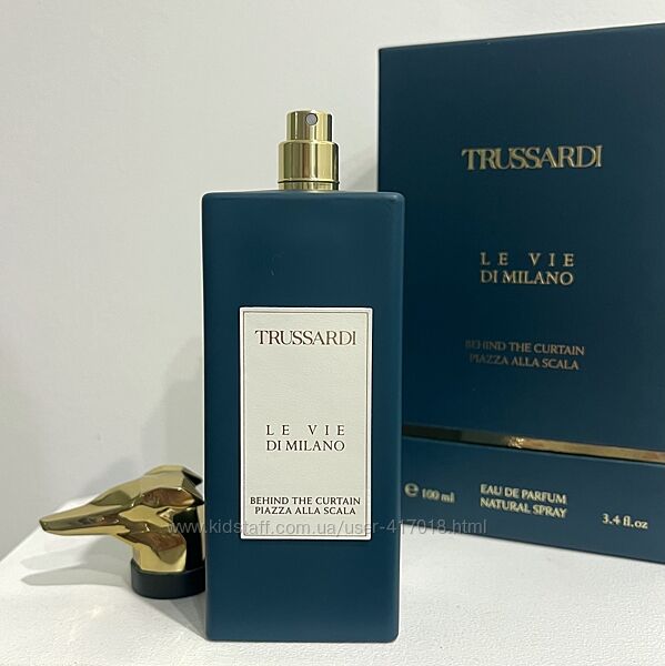 Парфуми Trussardi Le Vie Di Milano Behind The Curtain Piazza Alla Scala