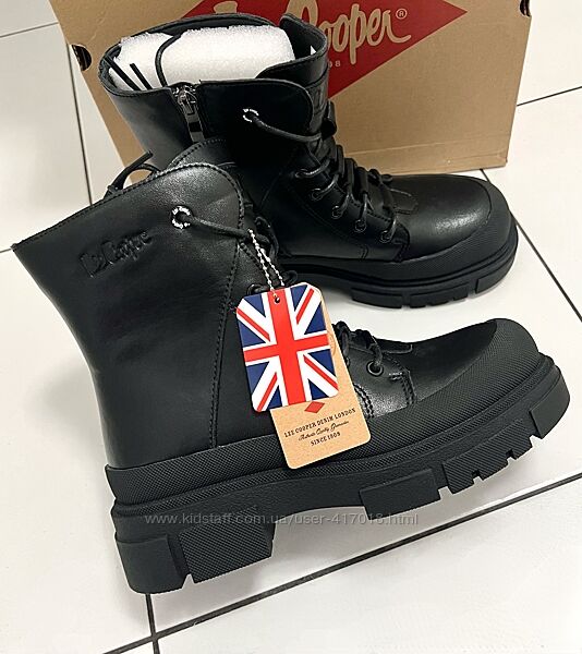 Чоботи Lee Cooper шкіра 37р