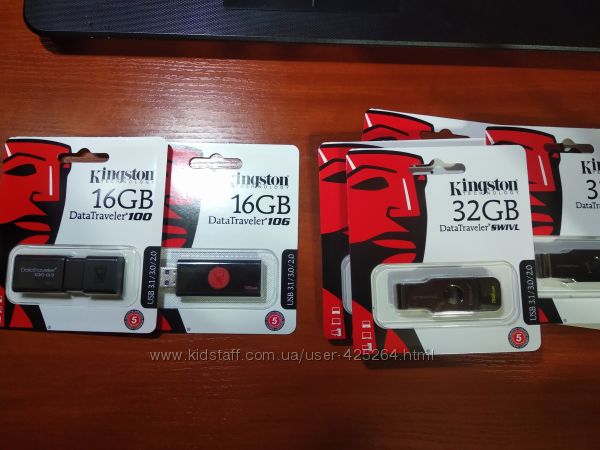 USB флешки и карты памяти от 16GB и выше USB 3. 0-3. 1