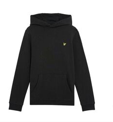 Чорна толстовка худі Lyle&Scott на хлопчика 10-11 років