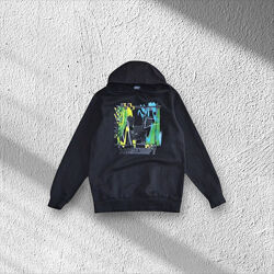 Чорна толстовка худі studio minecraft на хлопчика 12-13 років