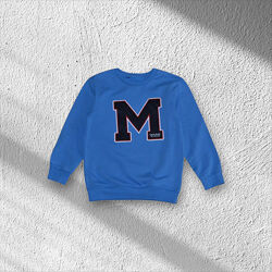 Блакитний світшот толстовка maine на хлопчика 8-9 років