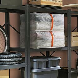Новинка Сумки для хранения одежды, постельного белья, переездов IKEA. ИКЕА