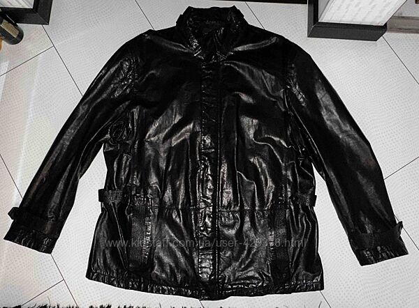 Чоловіча шкіряна куртка, розмір наш 58