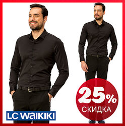 мужские рубашки LC WAIKIKI. Фирменная Турция. 80 отзывов. размеры S-4XL